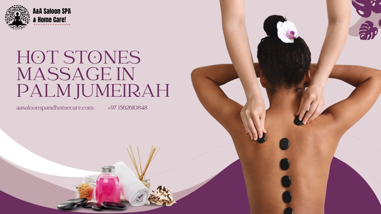 hot stones massage in Palm Jumeirah