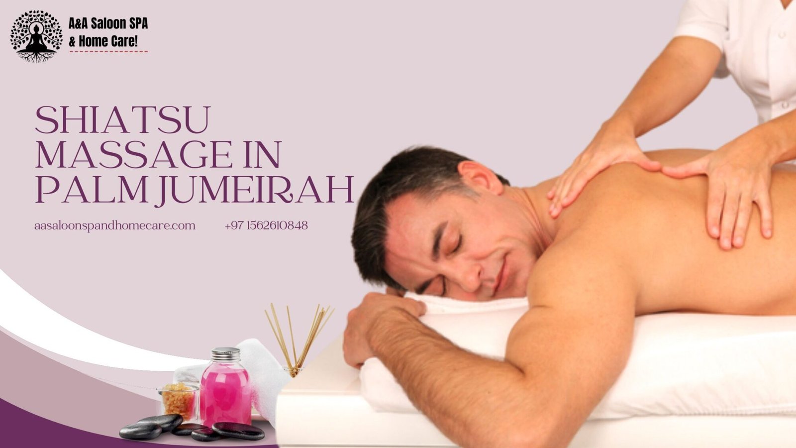 shiatsu massage in Palm Jumeirah
